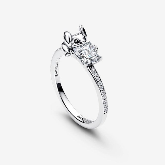 Disney Stitch & Stone Ring, Size 58