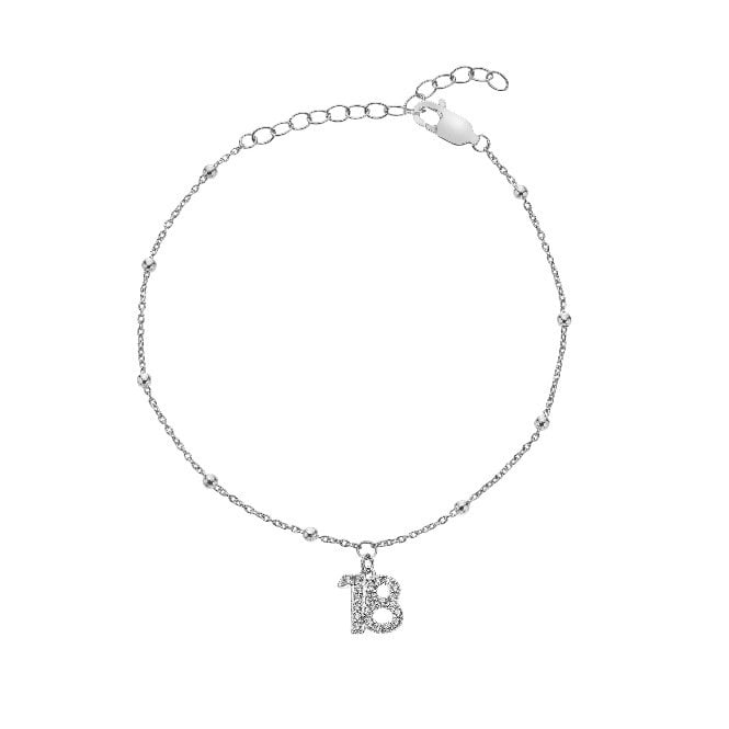 Silver Whisper 18th Birthday Bracelet