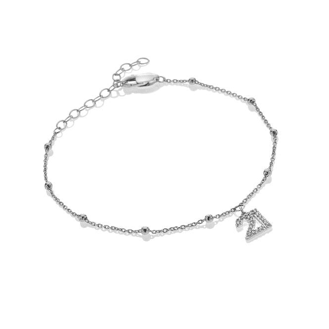 Silver Whisper 21st Birthday Bracelet