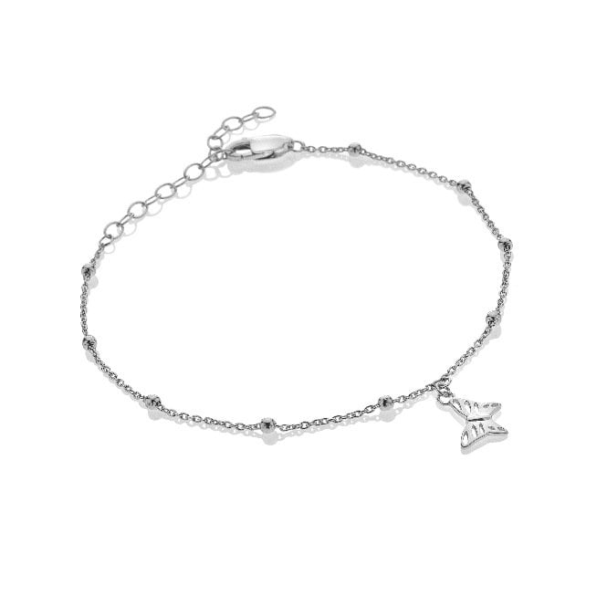 Silver Whisper Brave Bracelet