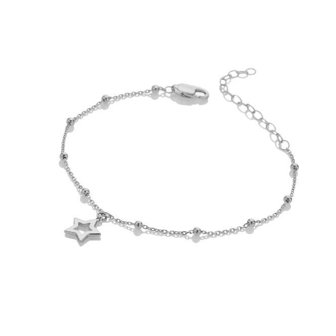 Silver Whisper Graduation Bracelet