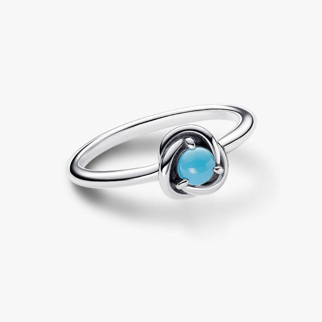December Birthstone Eternity Circle Ring, Size 50