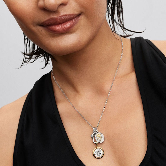 ME Openable Link Pendant Necklace