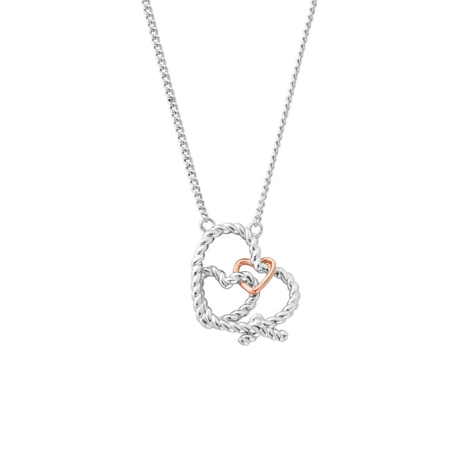 Forever Yours Silver Bound Necklace