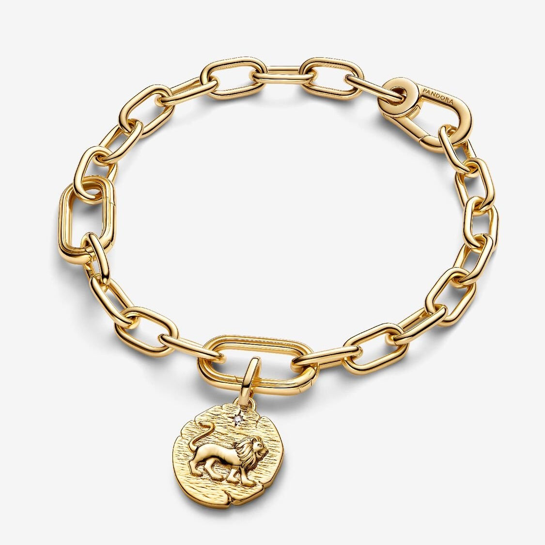 ME Gold Lion Medallion Charms
