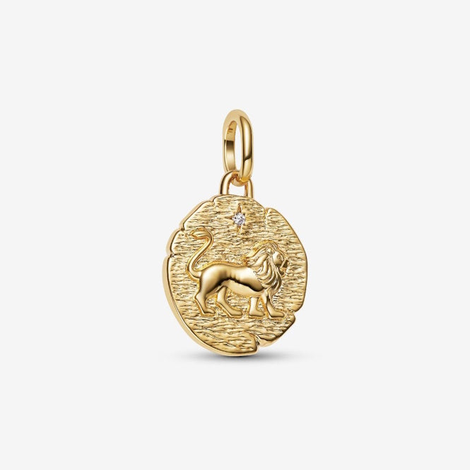 ME Gold Lion Medallion Charms