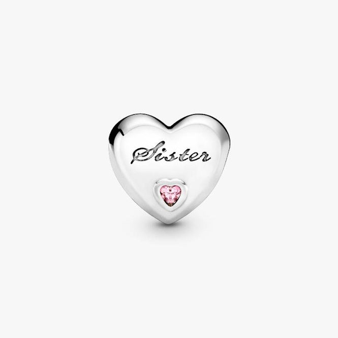 Sister Heart Charms