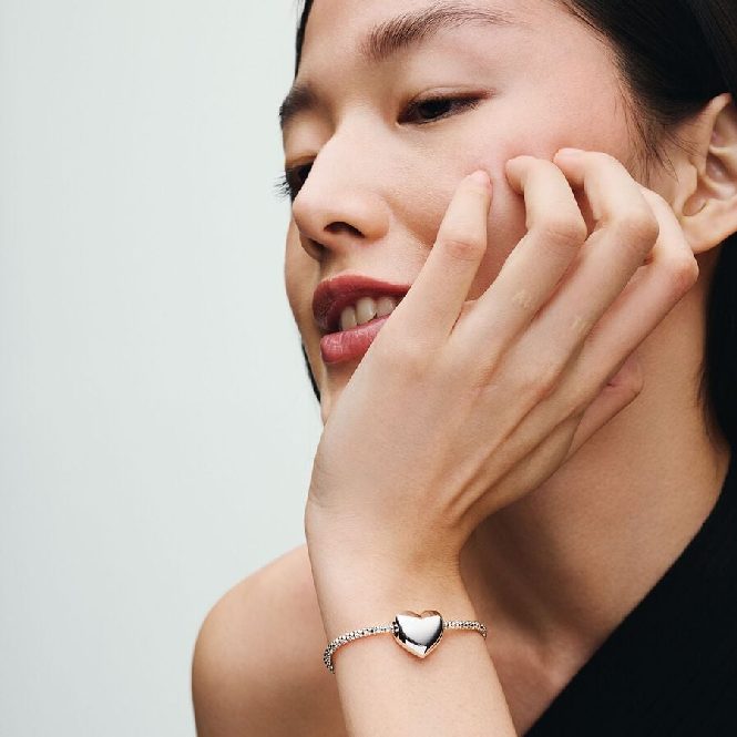 Be Love Large Engravable Heart Charms