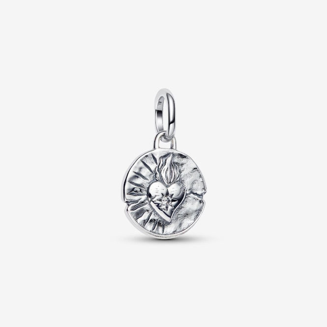ME Heart Medallion Charms