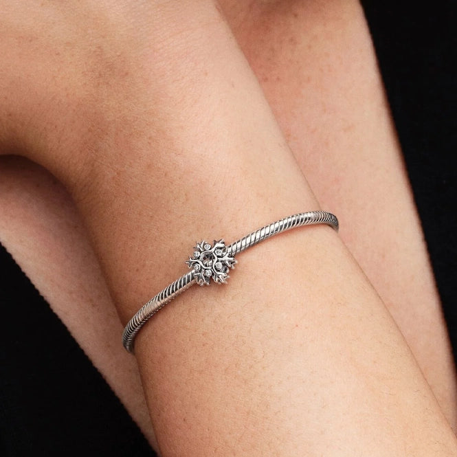 Sparkling Snowflake Charm