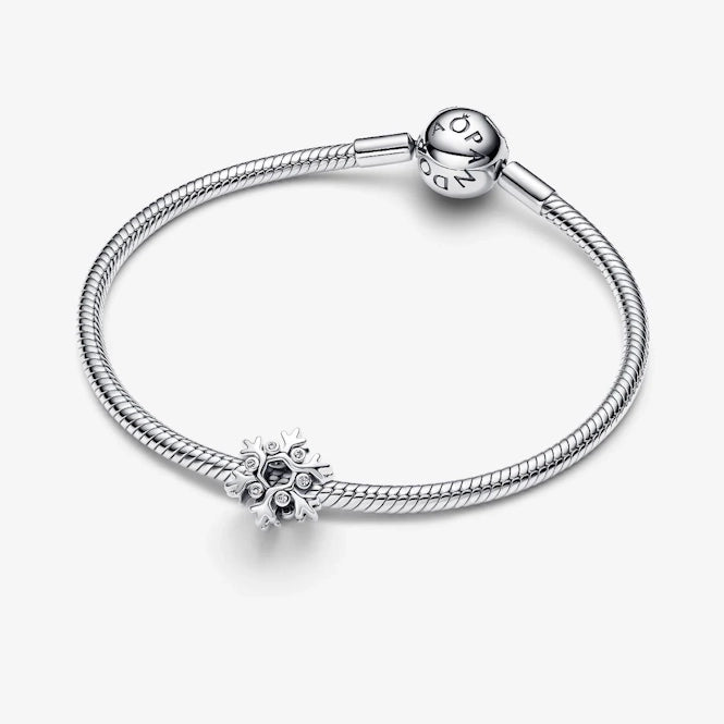 Sparkling Snowflake Charm