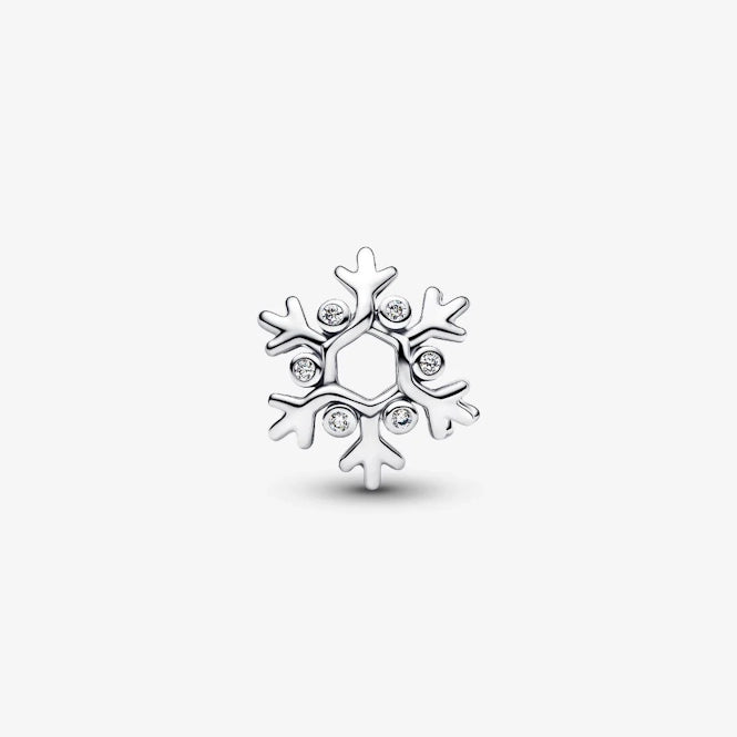 Sparkling Snowflake Charm