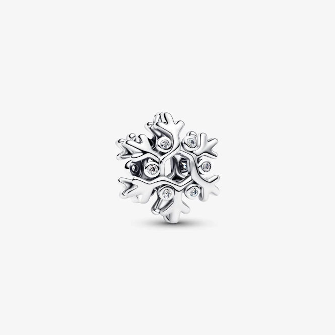 Sparkling Snowflake Charm