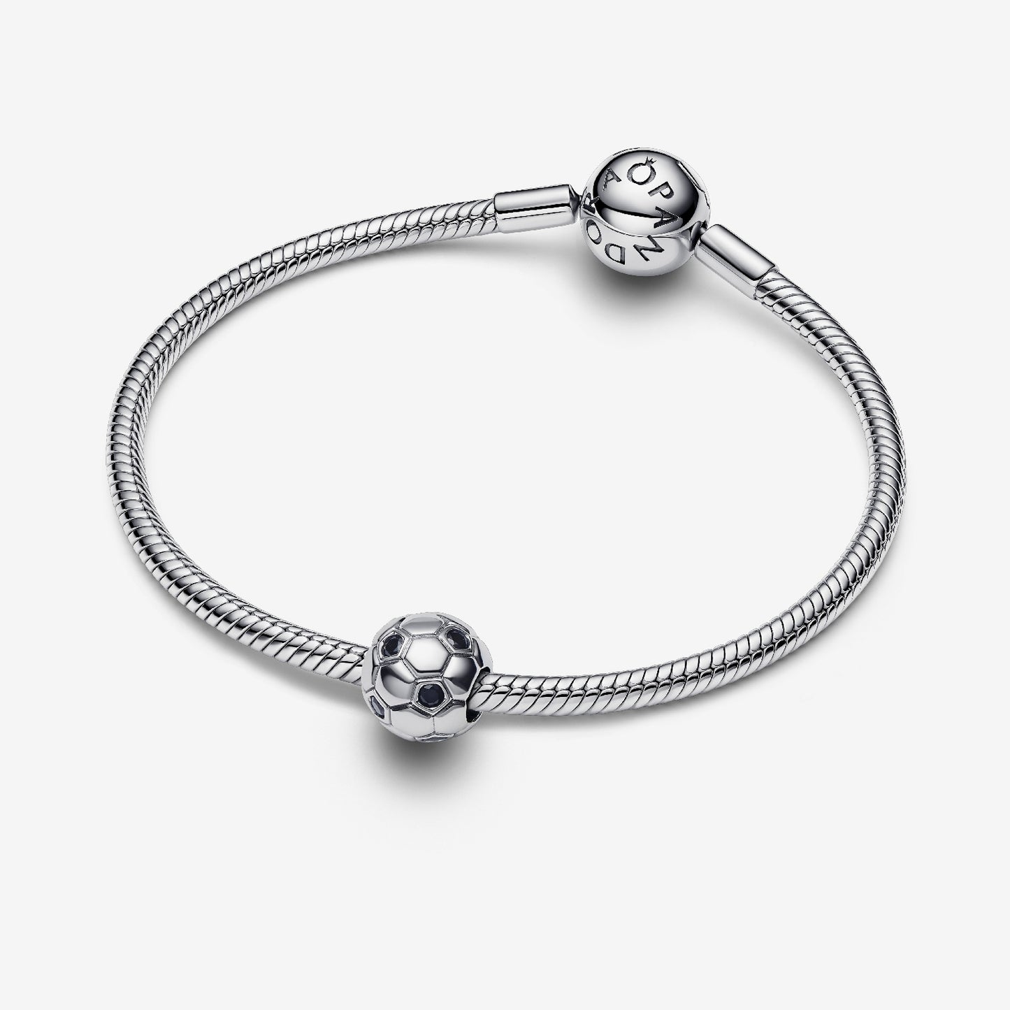 Black Crystal Football Charms