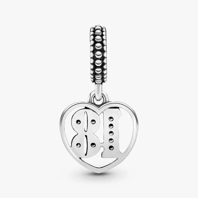18 Years of Love Dangle Charms