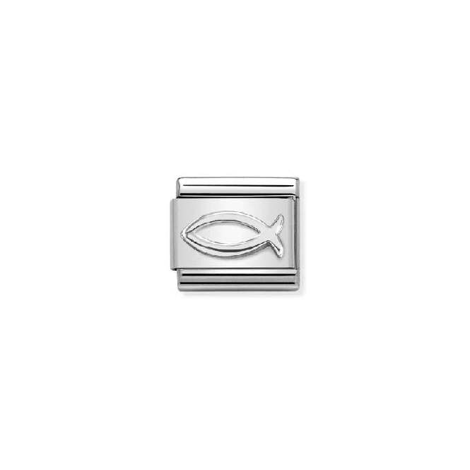 Classic Silver Ichthys Faith & Religion Charms