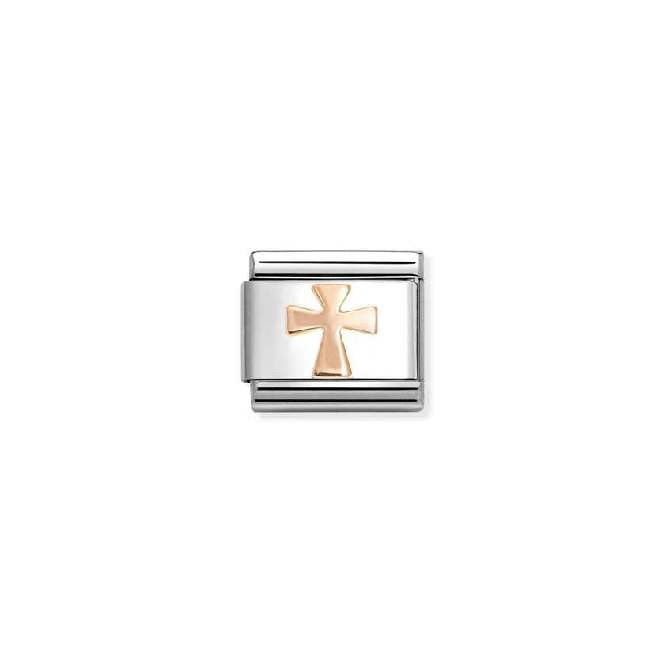 Classic Rose Gold Cross Faith & Religion Charms