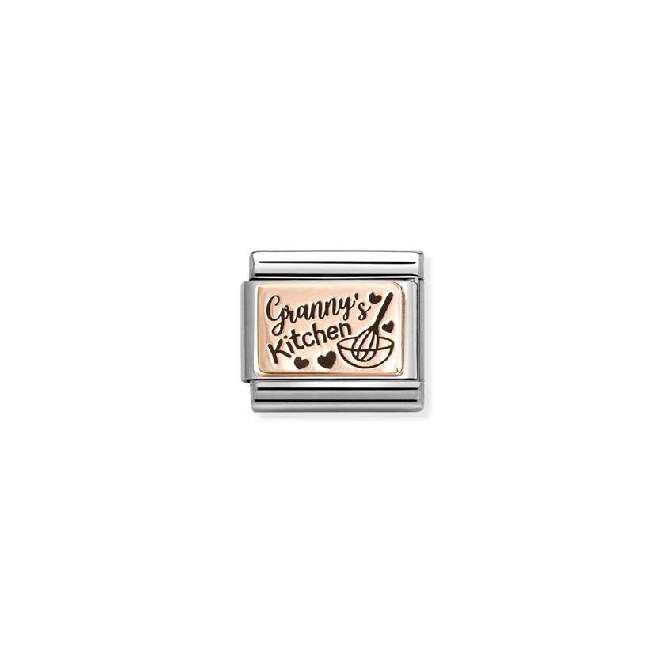 Classic Rose Gold Granny's Kitchen Sports & Hobbies Charms