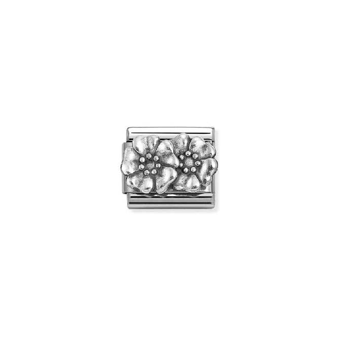 Classic Oxidised Silver Flowers Flowers & Nature Charms