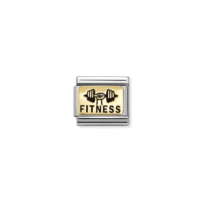 Classic Gold Fitness Sports & Hobbies Charms