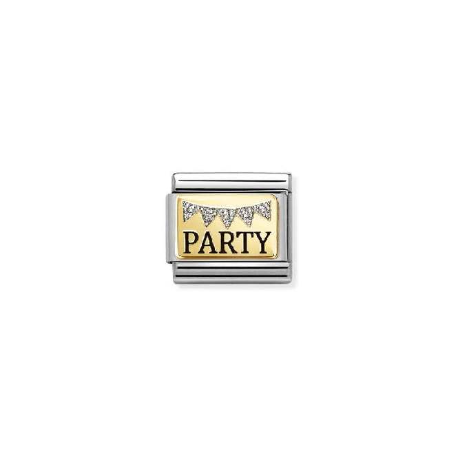Classic Gold and Enamel Party Glitter Birthday & Birthstones Charms