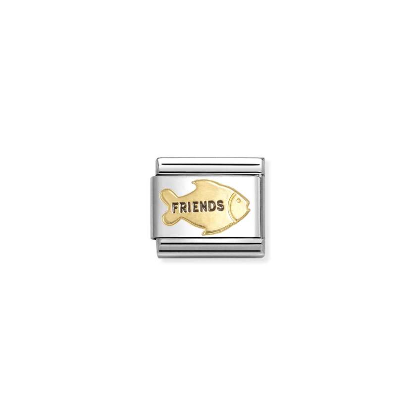 Classic Gold and Enamel Friends Fish Animals & Pets Charms
