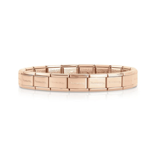 Nomination Rose Gold Charm Bracelet