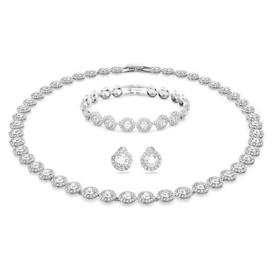 Swarovski Una Angelic Round-Cut White Crystal Complete Set