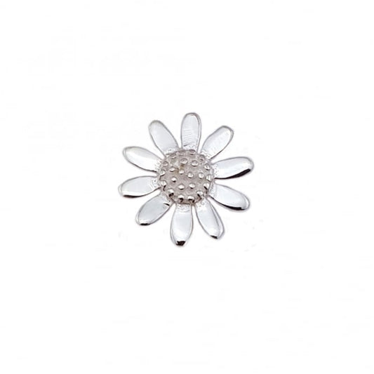 Silver Small Daisy Pendant Necklace
