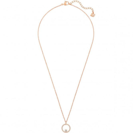Constella Circle Pendant in Rose Gold