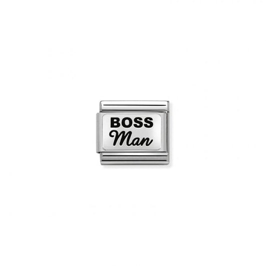Classic Silver Boss Man Friends & Family Charms