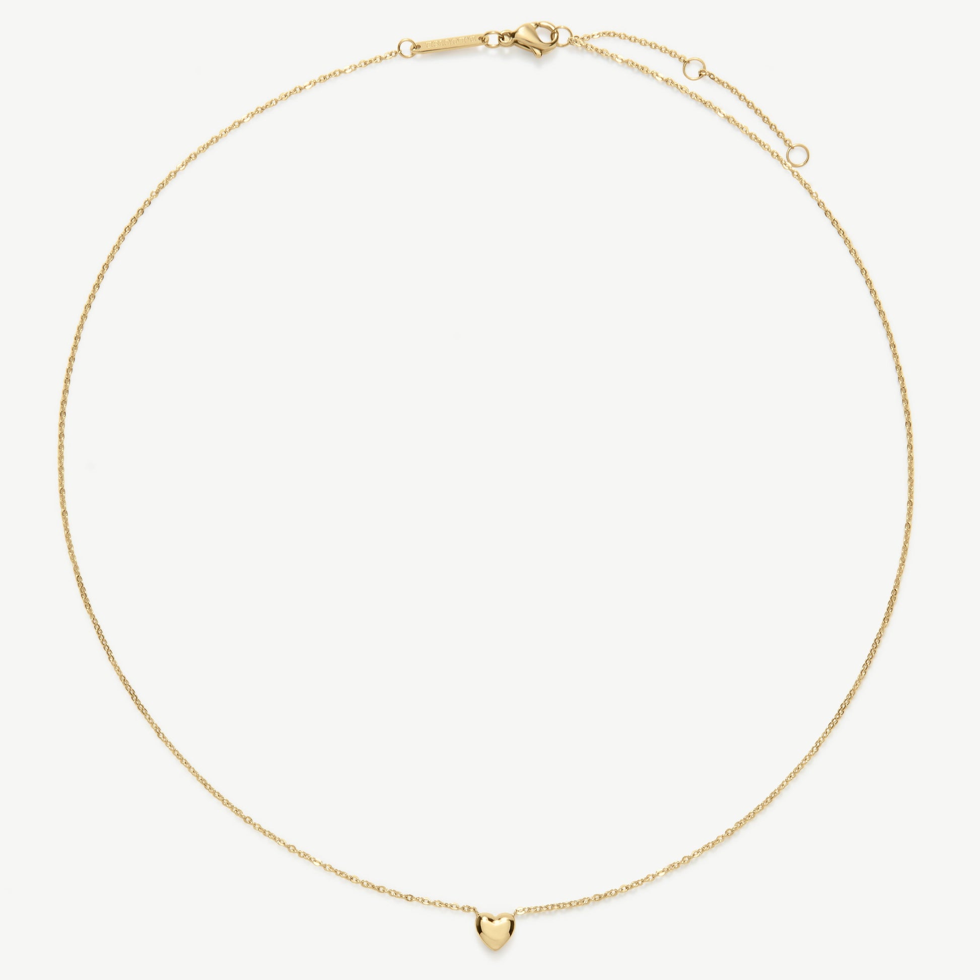 D.Louise Gold Mini Heart Necklace