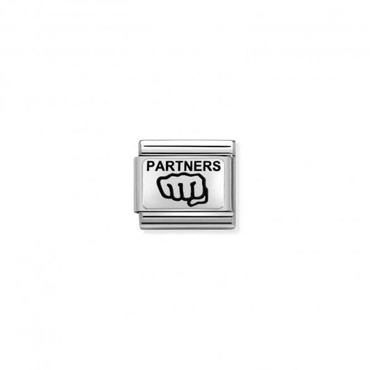 Classic Silver Partners Fist Partners In Crime Friends & Family Charms