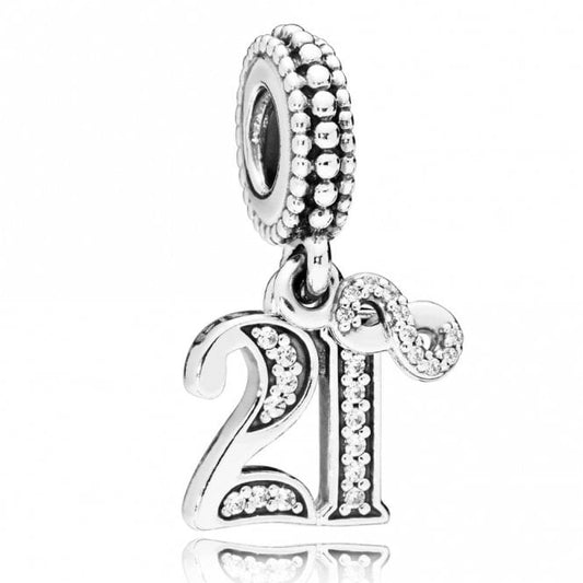 21 Years of Love Dangle Charms