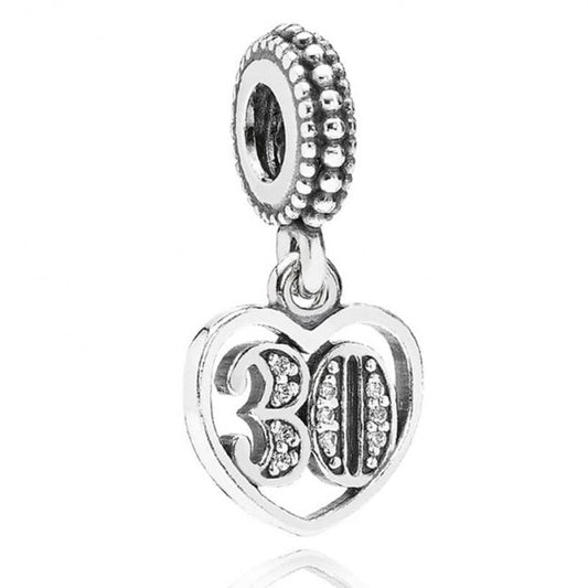 30 Years of Love Dangle Charms