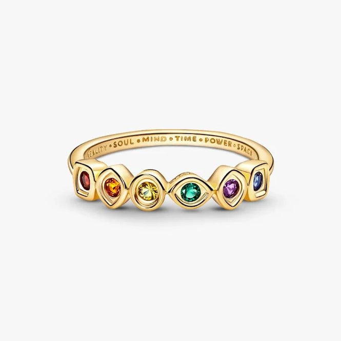 Marvel The Avengers Infinity Stones Ring, Size 52