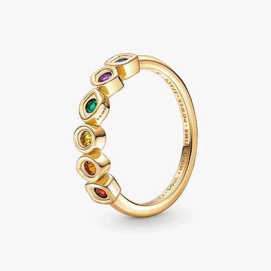 Marvel The Avengers Infinity Stones Ring, Size 56