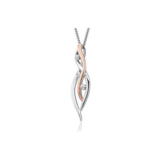 Swallow Falls Silver Pendant Necklace
