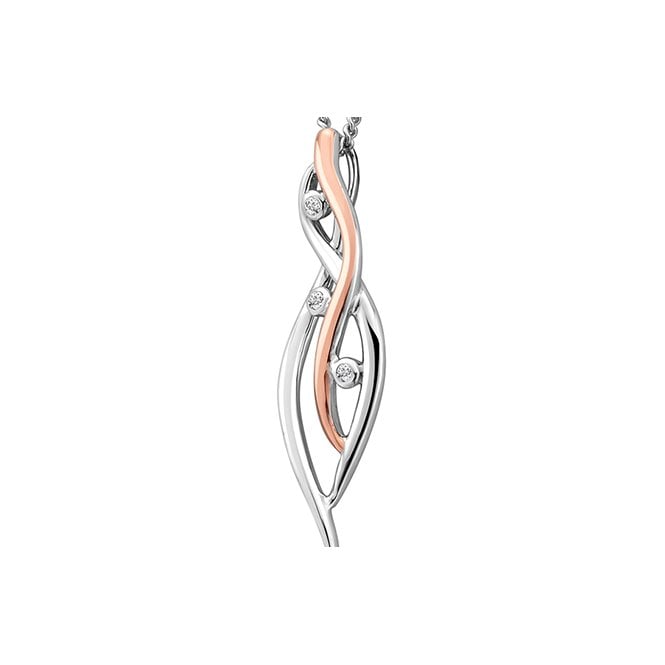 Swallow Falls Silver Pendant Necklace