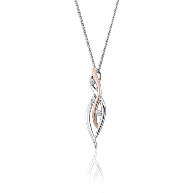 Swallow Falls Silver Pendant Necklace