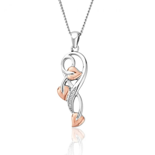Tree of Life Silver Vine Pendant Necklace