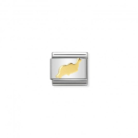 Classic Gold Lanzarote Travel Charms
