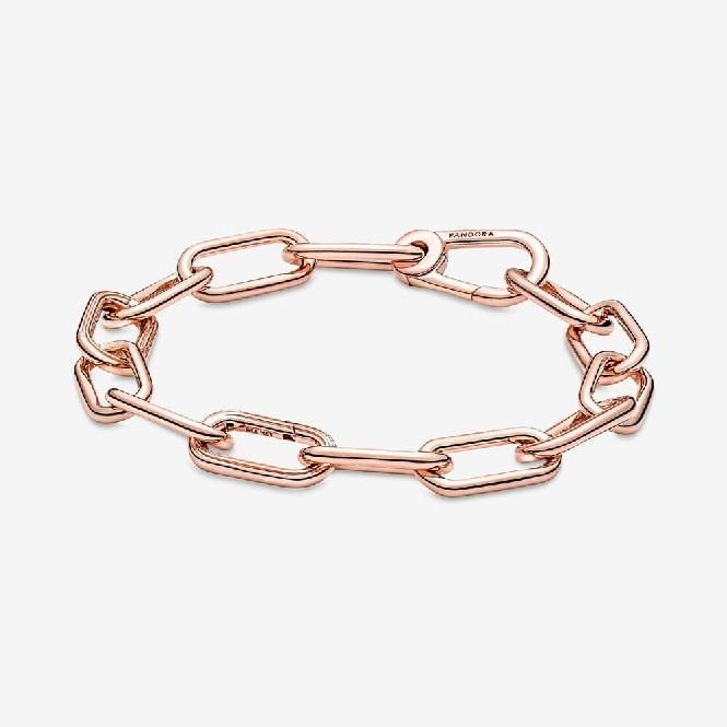 ME Rose Gold Link Chain Bracelet, 18cm