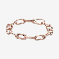 ME Rose Gold Link Chain Bracelet, 18cm