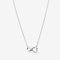 Sparkling Infinity Collier Necklace, 50cm