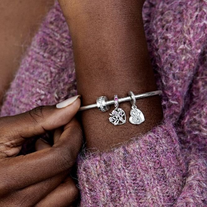 Forever Friends Heart Dangle Charms