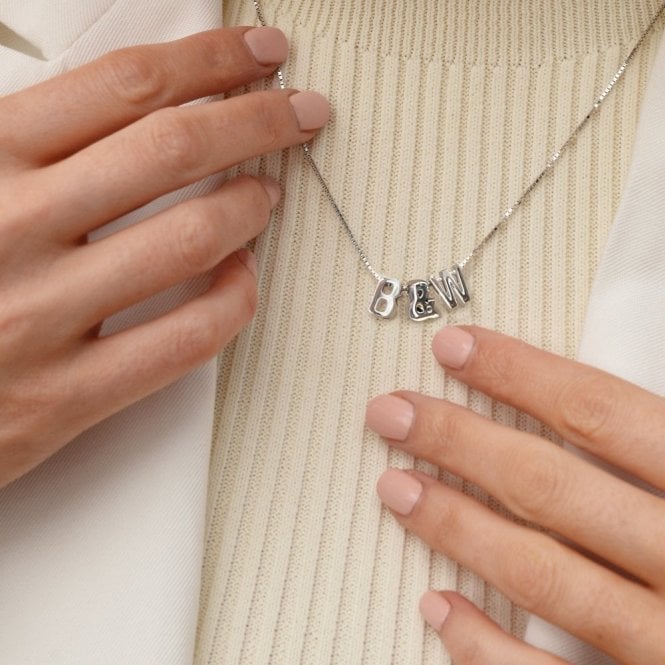 Silver Ampersand Icon Pendant