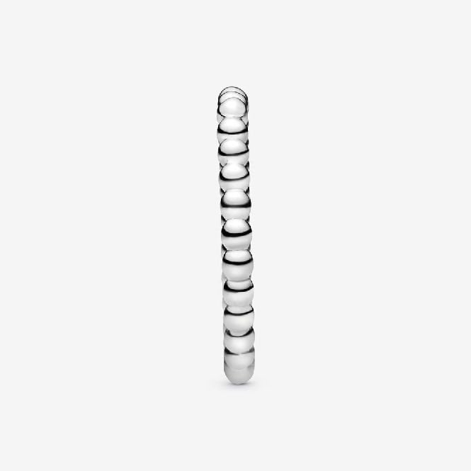 Beaded Stacking Ring, Size 48