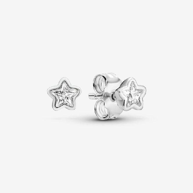 Pandora Sparkling Star Stud Earrings
