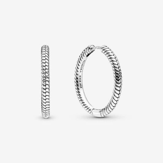 Moments Charm Hoop Earrings